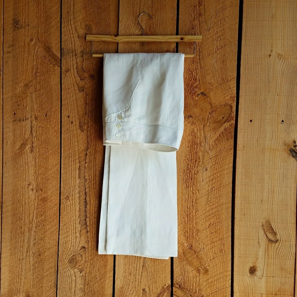 White Linen Pants